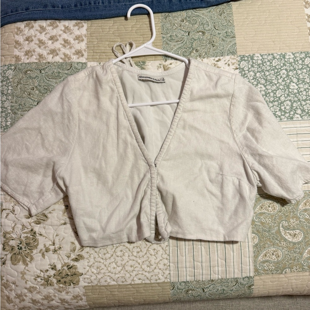 Abercrombie tie-wrap shirt